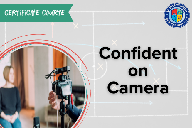 Cert Playbook Course Tiles-13 Confident on Camera course tile with name